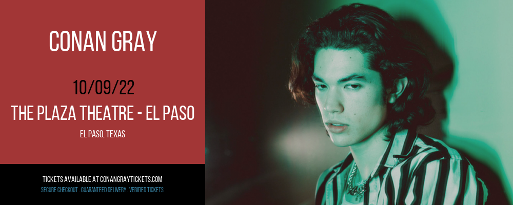 Conan Gray at Conan Gray Tickets tickets Conan Gray at Conan Gray Tickets